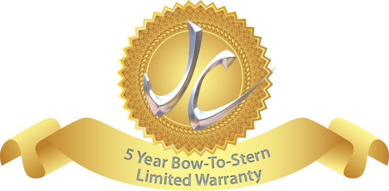 JC 5 Year Bow-to-Stern Warranty