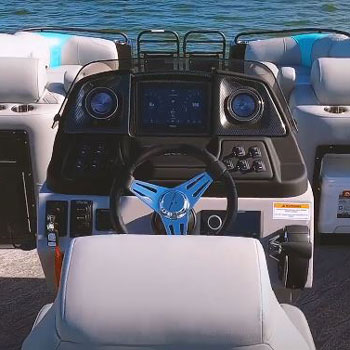JC TriToon Marine SportToon Pontoon Boat Center Console Calypso